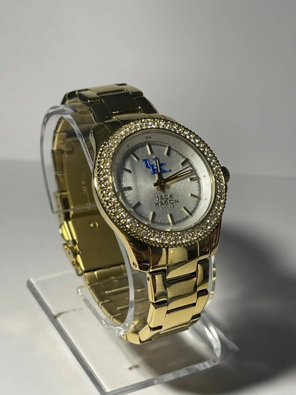 Kentucky Wildcats OFFICIAL NCAA Stainless-Steel Womens Watch by Jack Mason NEW